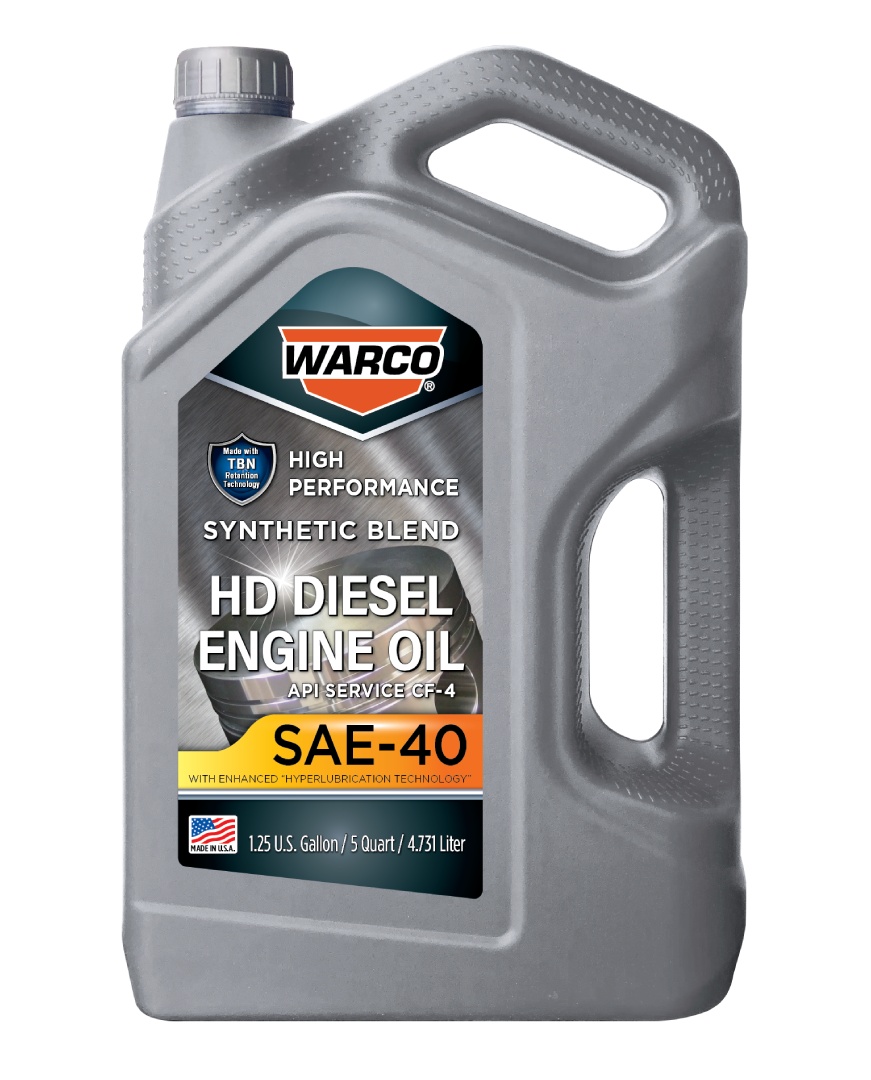 WARCO Heavy Duty SAE-40 CF-4 Diesel Engine Oil